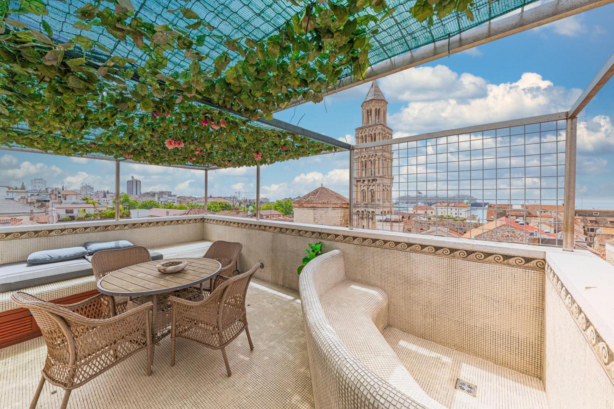 Apartament Augubio Penthouse Split Zewnętrze zdjęcie