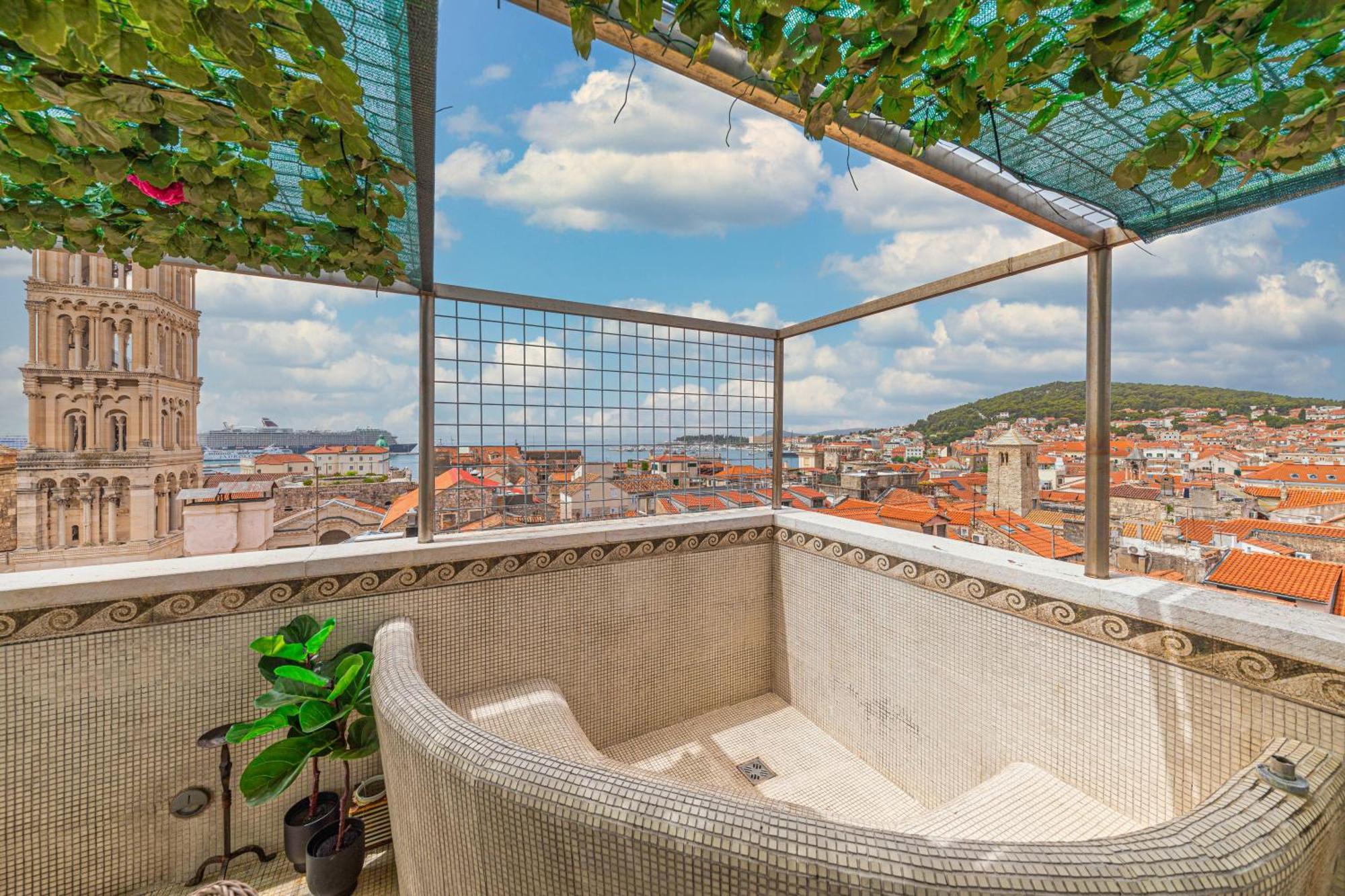 Apartament Augubio Penthouse Split Zewnętrze zdjęcie