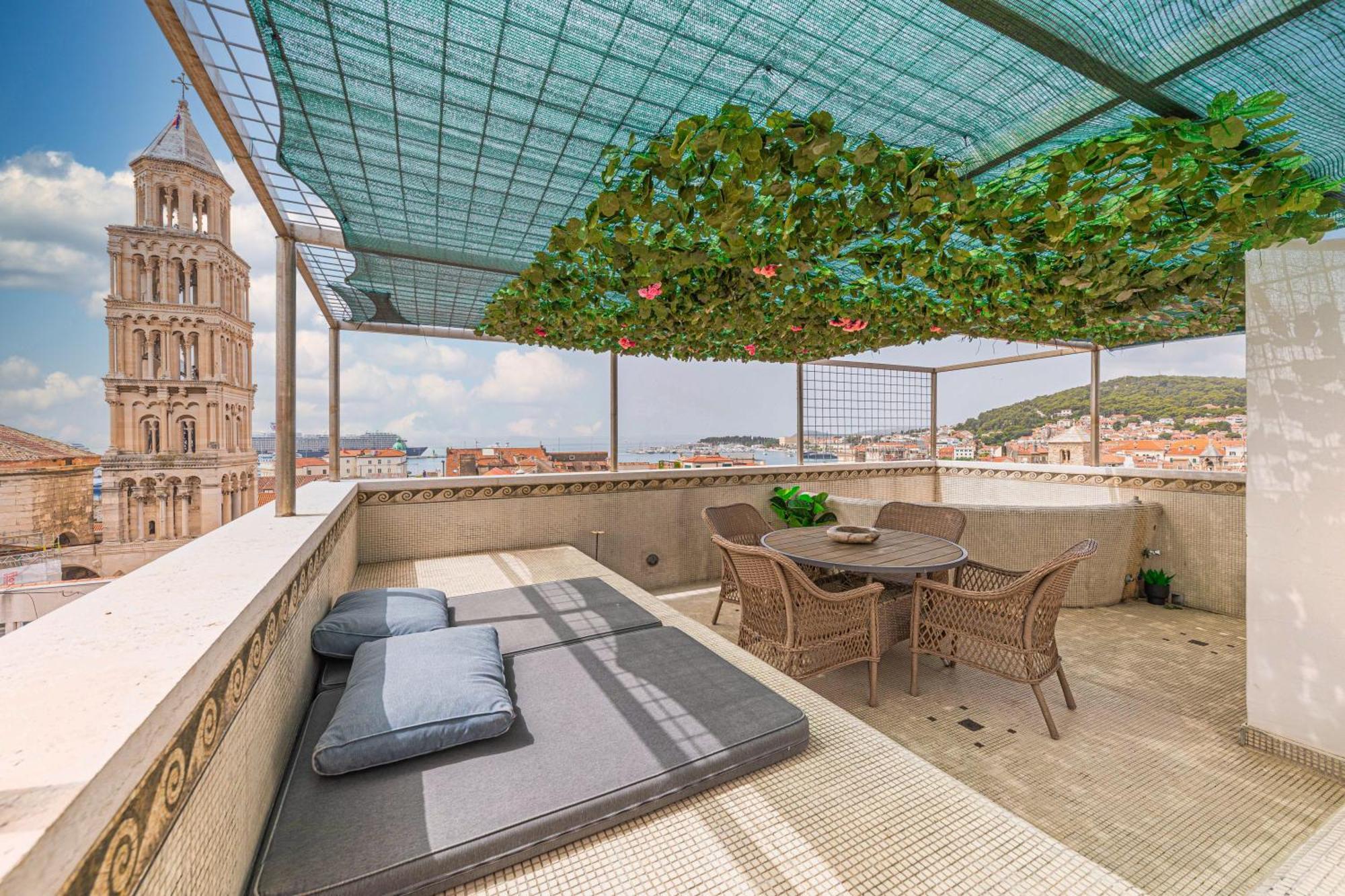 Apartament Augubio Penthouse Split Zewnętrze zdjęcie